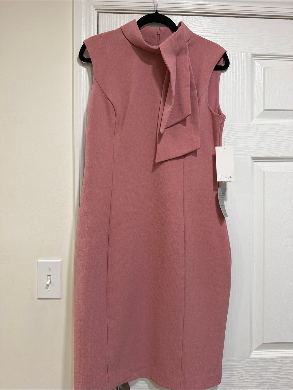 Harper Rose | Tie-Neck Sheath Dress | 12
